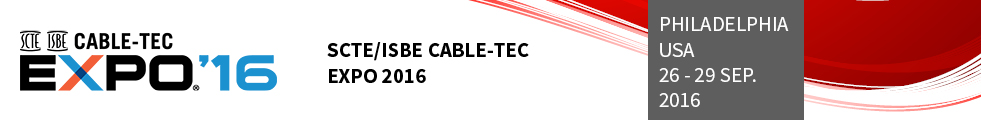 SCTE/ISBE Cable-Tec Expo 2016