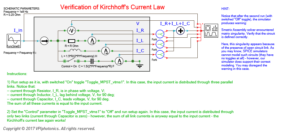 Picture for Verification of Kirchhoff's Current Law