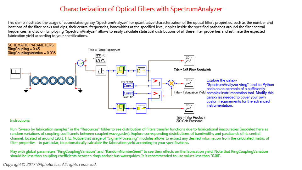 Picture for Characterization of Optical Filters with SpectrumAnalyzer